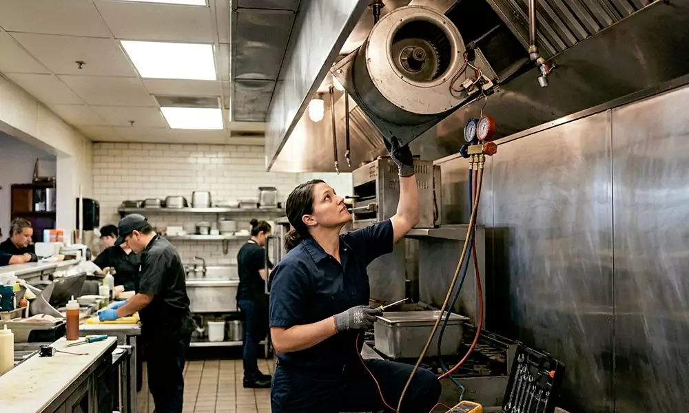 Commercial Exhaust Fan Repair in Wilmington, MA