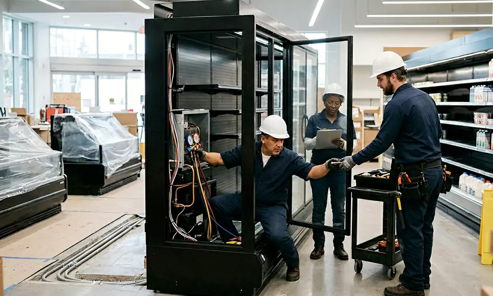 Commercial Refrigeration Installation in Wilmington, MA