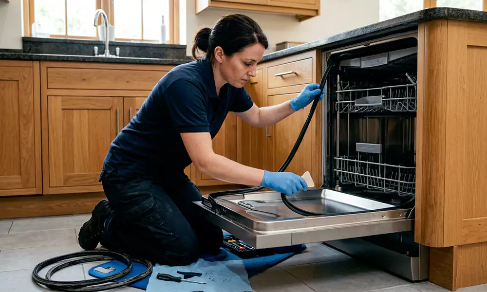 Dishwasher Door Gasket Replacement in Wilmington, MA