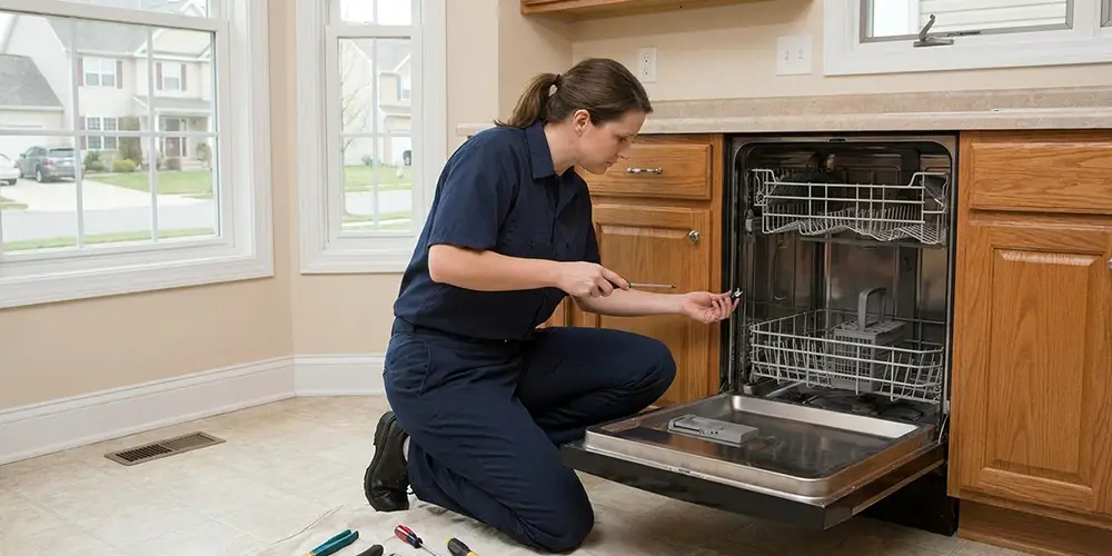 Dishwasher Latch Replacement in Wilmington, MA