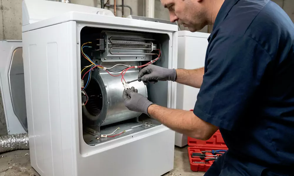 Dryer Thermal Fuse Replacement in Wilmington, MA