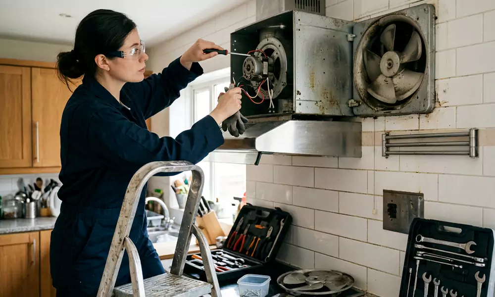 Exhaust Fan Repair in Wilmington, MA