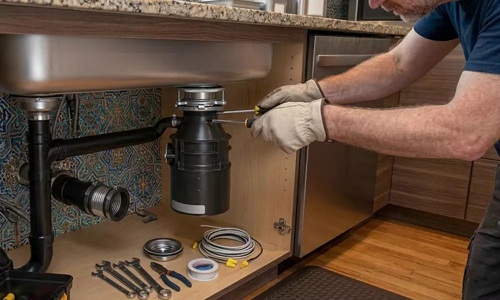 Garbage Disposal Installation in Wilmington, MA