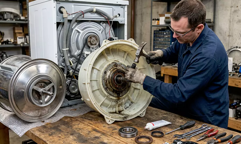 Washer Bearing Replacement in Wilmington, MA