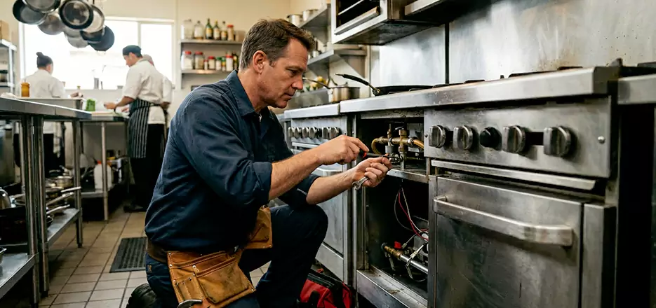Emergency Commercial Stove Repair in Wilmington