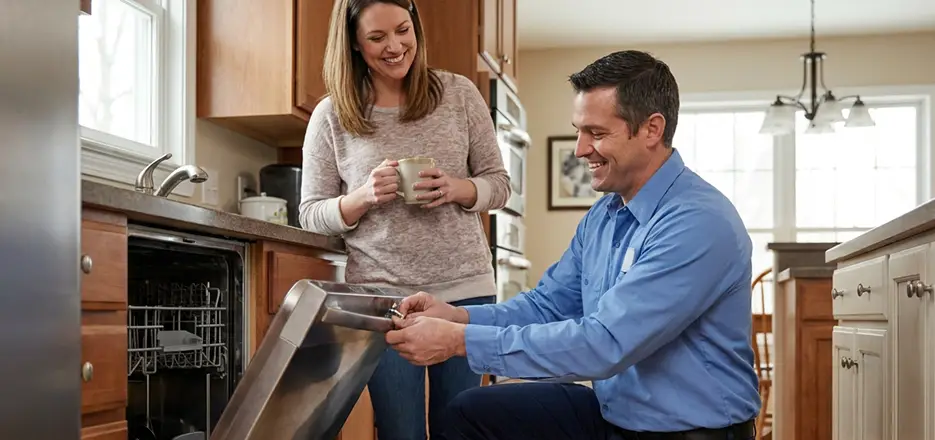 Dishwasher Latch Handle Replacement in Wilmington