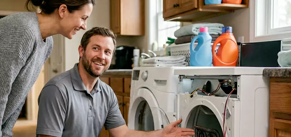 Dryer High Limit Fuse Replacement in Wilmington