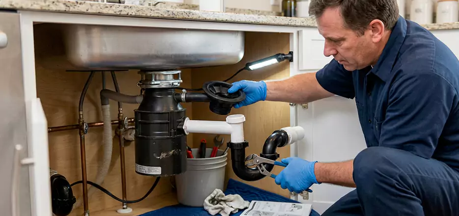 Garbage Disposal Splash Guard and Trap Installation in Wilmington