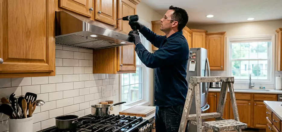 Wood Range Hood Installation Wilmington