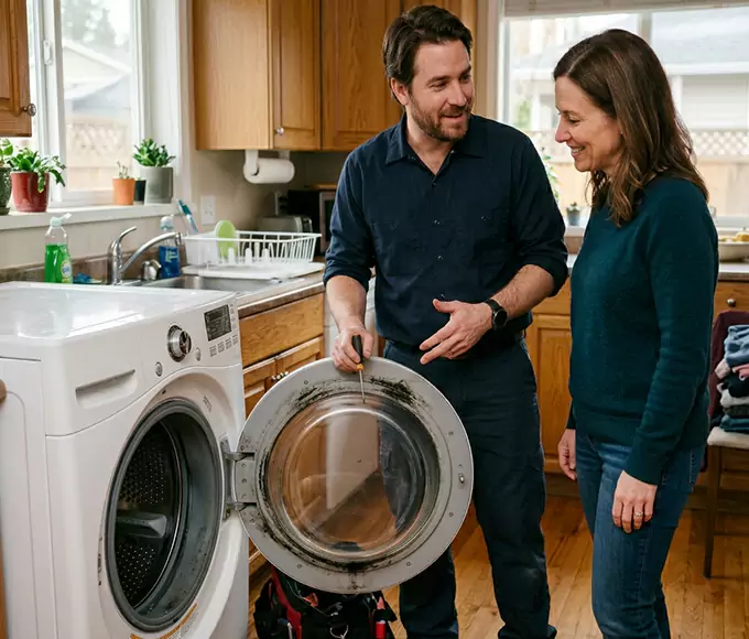 Why Wilmington, MA Homeowners Choose Wilmington Appliance Pro for Washer Door Seal Replacement?